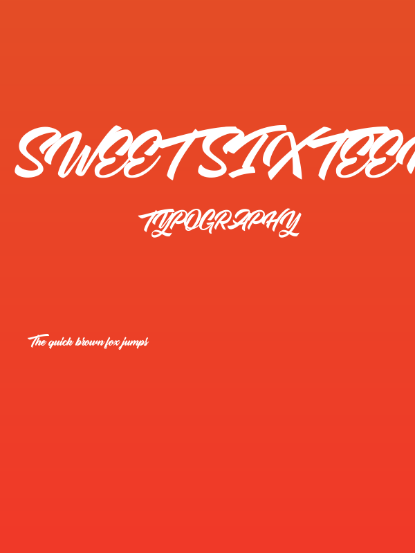 Sweet Sixteen Poster