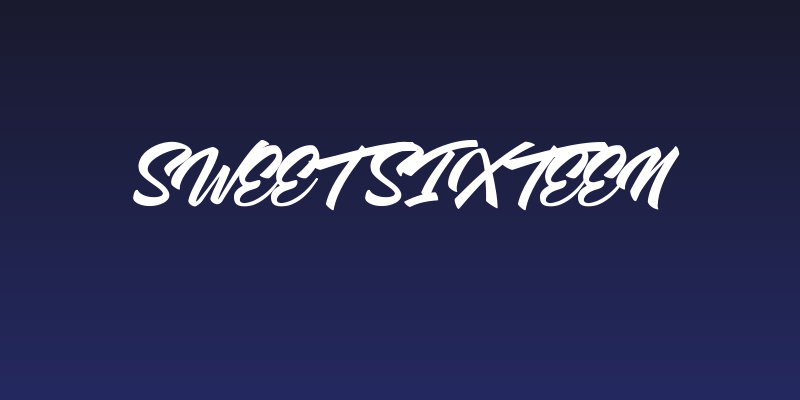 Sweet Sixteen Social Header