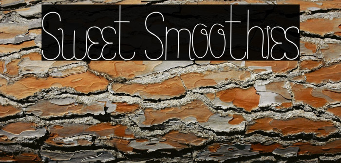 Sweet Smoothies Example 3