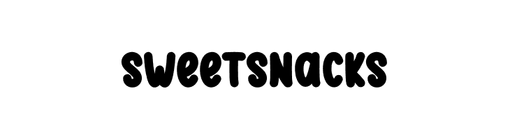 Sweet Snacks  Frei Schriftart Herunterladen