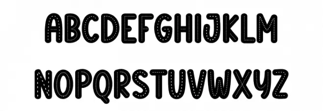 Sweet Snow Font Litere mari