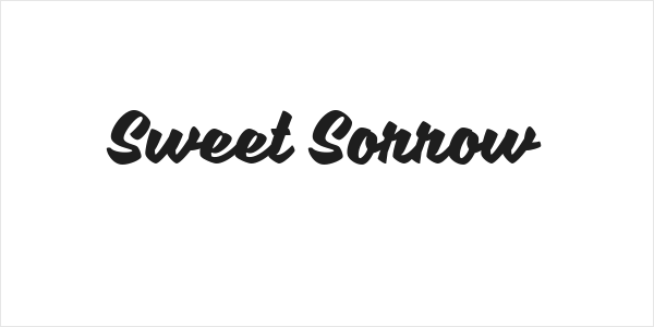 Sweet Sorrow Logo