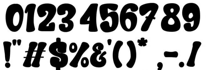 Sweet Spooky Font OTHER CHARS