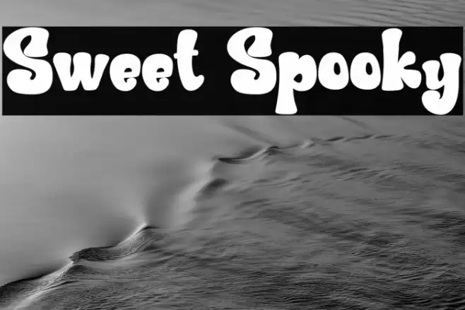 Sweet Spooky Font examples