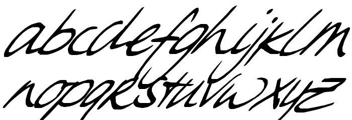 Sweet Steeffie Font LOWERCASE