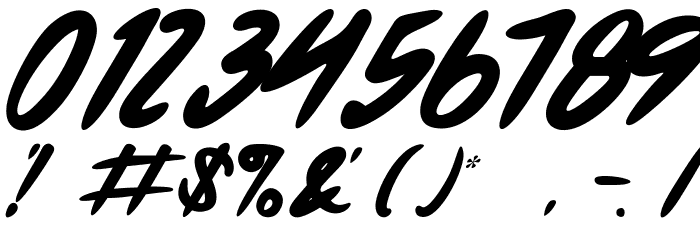 Sweet Stranger Font OTHER CHARS