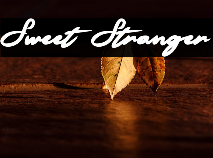 Sweet Stranger Example 1