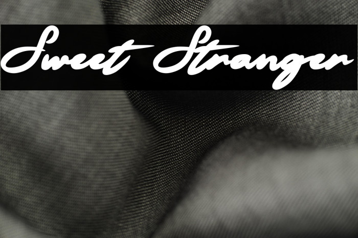 Sweet Stranger Example 3