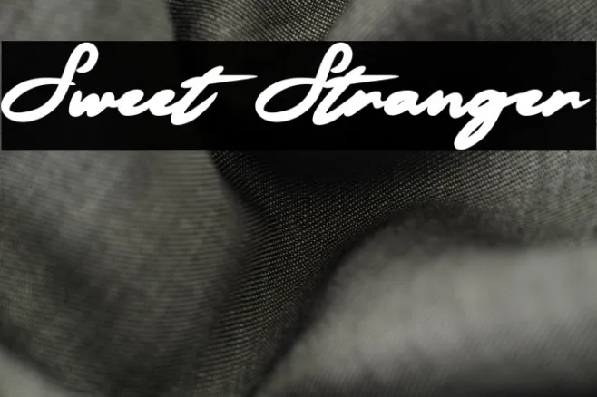 Sweet Stranger Example 3