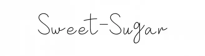 Sweet-Sugar Fonte