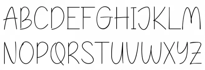 Sweet-Sugar Fonte MAIÚSCULAS