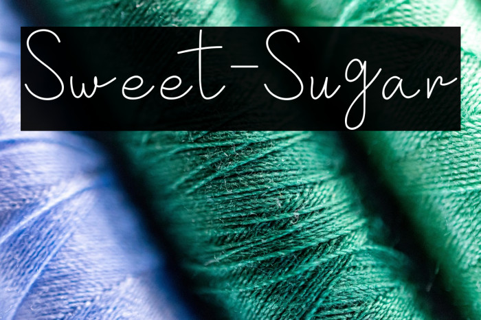 Sweet-Sugar Example 3