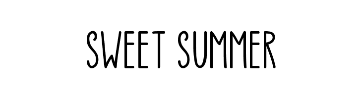 Sweet Summer  नि: शुल्क फ़ॉन्ट्स डाउनलोड