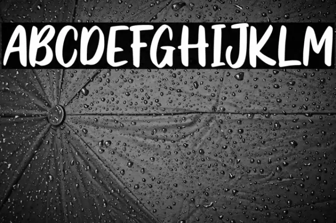 Sweet Talk フォント examples