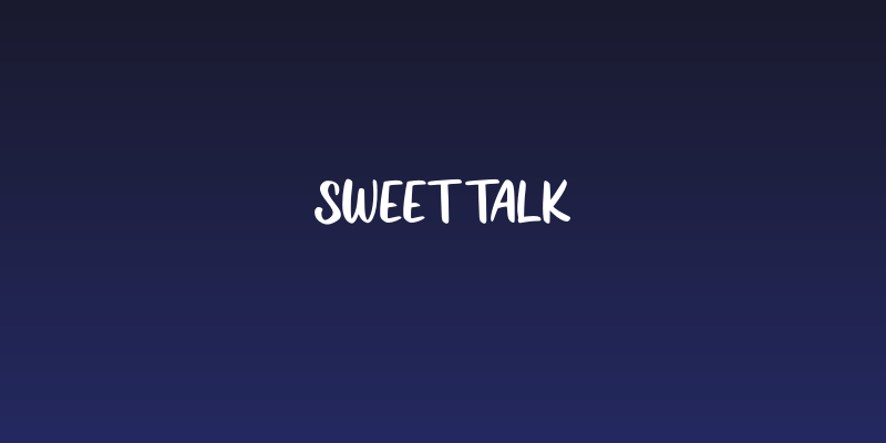 Sweet Talk Social Header