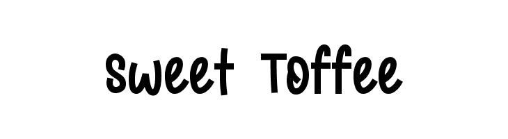 Sweet Toffee  Free Fonts Download
