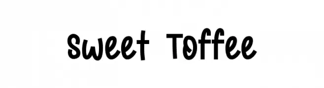 Sweet Toffee  Frei Schriftart Herunterladen
