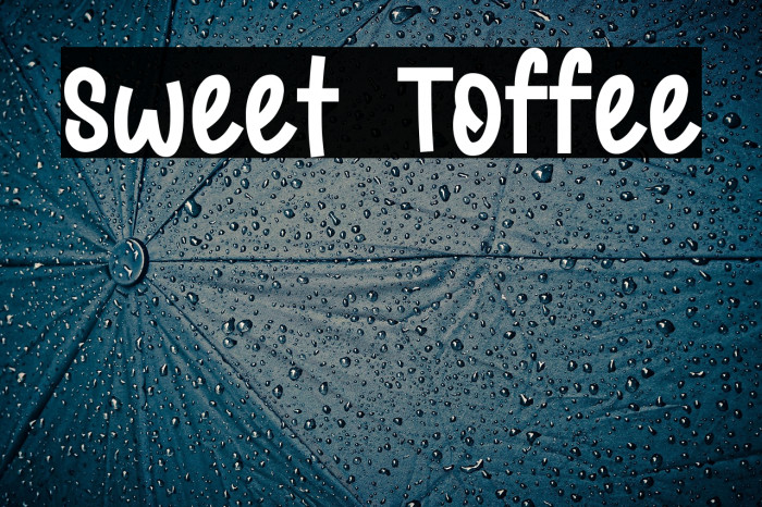 Sweet Toffee Example 3