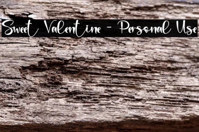 Sweet Valentine - Personal Use Example 3