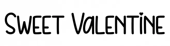 Sweet Valentine  Descarca Fonturi Gratis