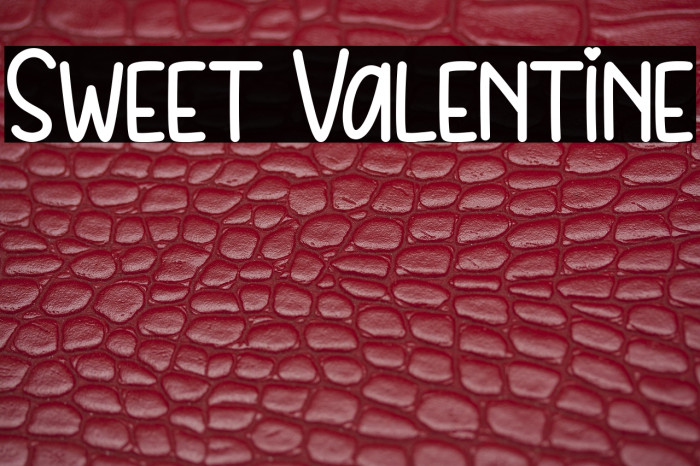 Sweet Valentine Example 2