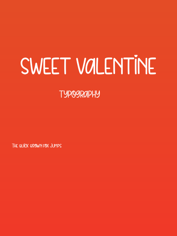 Sweet Valentine Poster