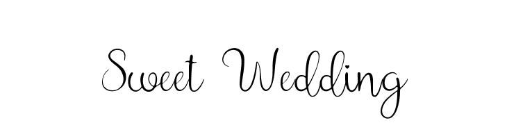 Sweet Wedding  baixar fontes gratis