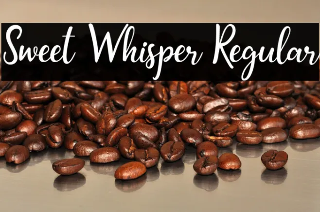 Sweet Whisper Regular Example 3