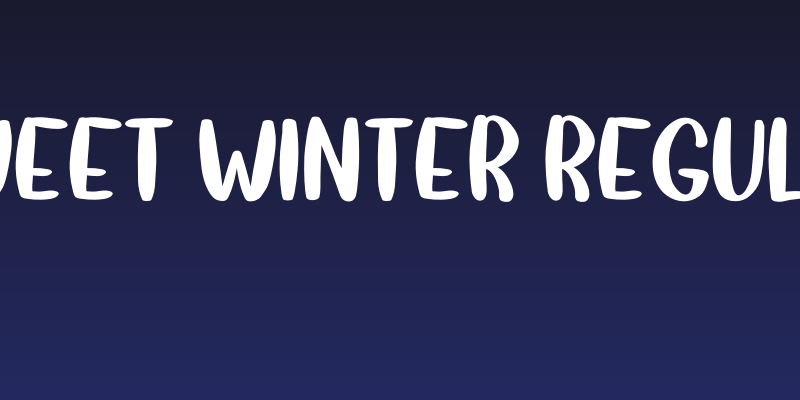 Sweet Winter Regular Social Header