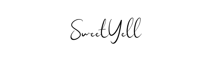 Sweet Yell  免费字体下载