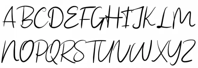Sweet Yell Font UPPERCASE
