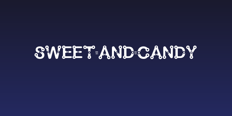 Sweet and Candy Social Header