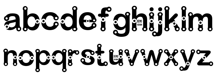 Sweet and Candy Font LOWERCASE