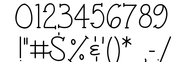 Sweet & sassy serif Font OTHER CHARS