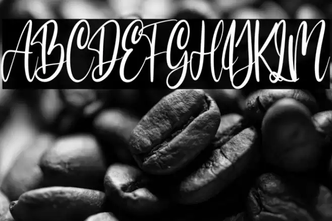 Sweet song Font examples