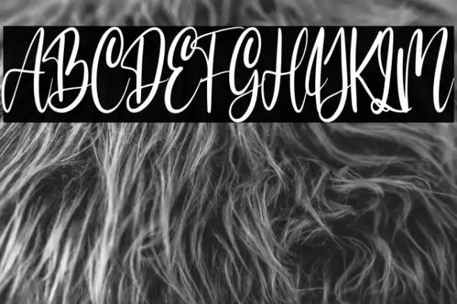 Sweet song Font examples