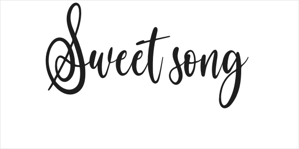 Sweet song Logo
