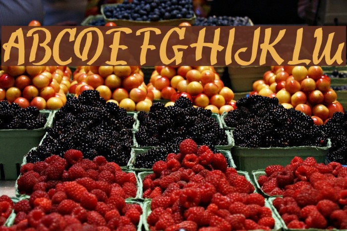 SweetAbout Font examples