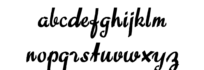 SweetAbout Font LOWERCASE