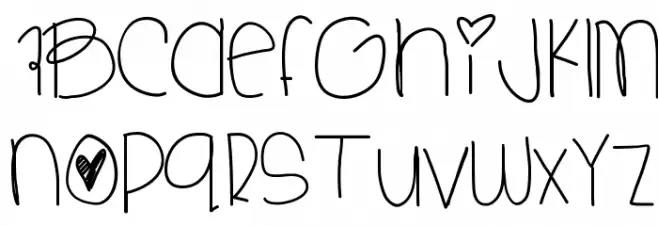 SweetBabe Fuentes MAYÚSCULAS