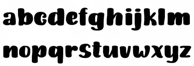 SweetBaby Caratteri MINUSCOLO