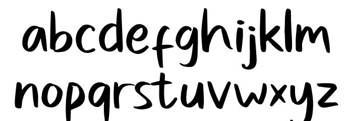 SweetButtermilkFree-Sans Font LOWERCASE