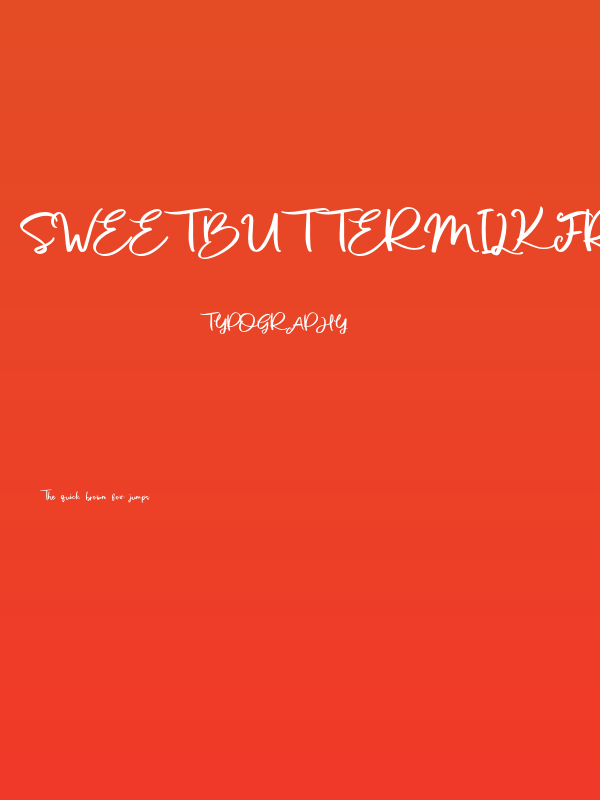 SweetButtermilkFree-Script Poster