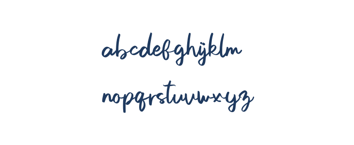SweetButtermilkFree-Script Lowercase