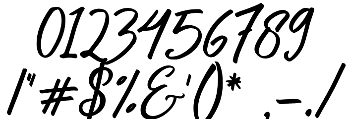 SweetCandyPinkScriptDemo Font OTHER CHARS