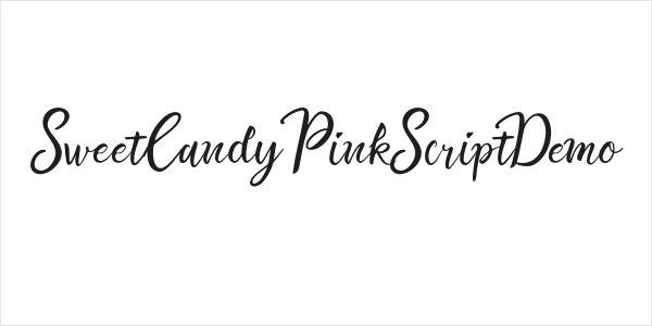 SweetCandyPinkScriptDemo Logo