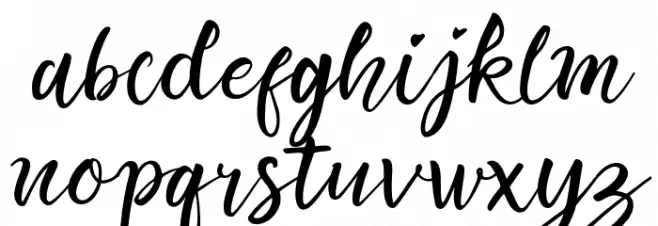 SweetCandyPinkScriptDemo फ़ॉन्ट लोअरकेस