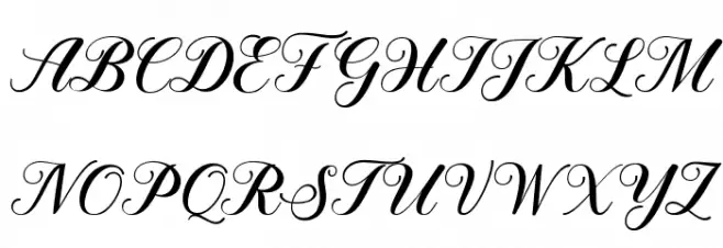 SweetChildScript Schriftart Groß