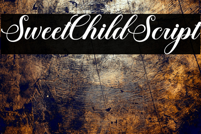 SweetChildScript Example 3