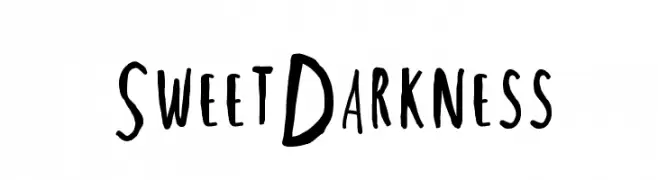 SweetDarkness  フリーフォントのダウンロード